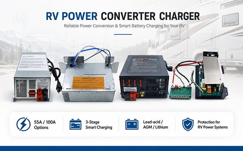 12V RV Power Converter Charger | YXLN