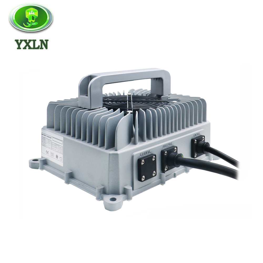 48V 30A / 50A High-Power Waterproof Onboard Battery Charger for Industrial Electric Vehicles