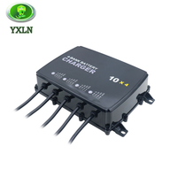4-Bank Battery Charger 12V 10A x 4 for Marine, RV, AGM, Lithium and Lead-Acid Batteries