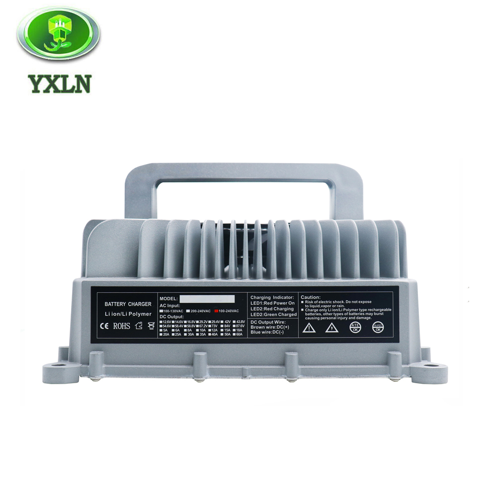 48V 30A / 50A High-Power Waterproof Onboard Battery Charger for Industrial Electric Vehicles