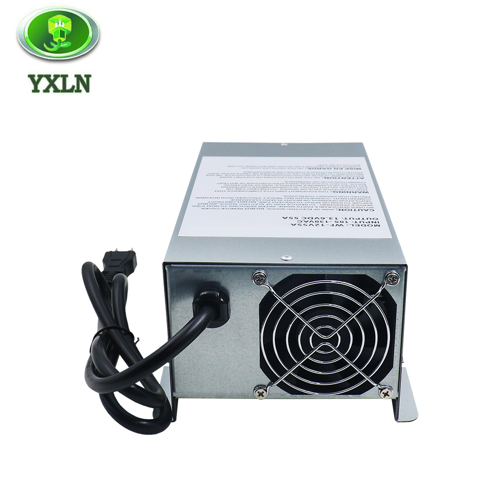 12V RV Converter Charger 55A 65A 75A with Manual Lead-Acid/LiFePO4 Switch